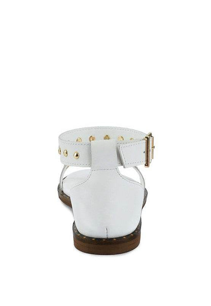 ROSEMARY Buckle Straps Flat Sandals - Shop Style & More | Fresh Looks, Everyday Deals & Free Shipping
