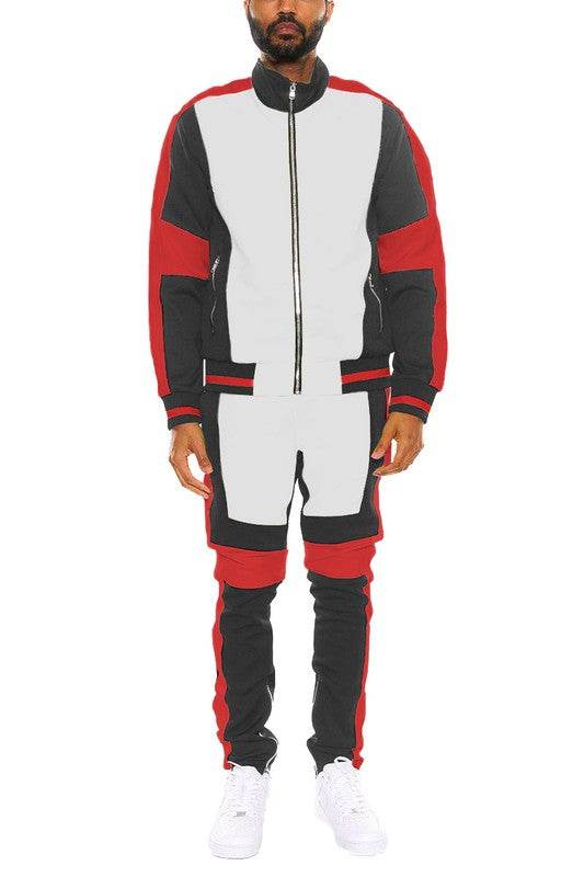 COLOR BLOCK TRACK SET - Shop Style & More | Fresh Looks, Everyday Deals & Free Shipping
