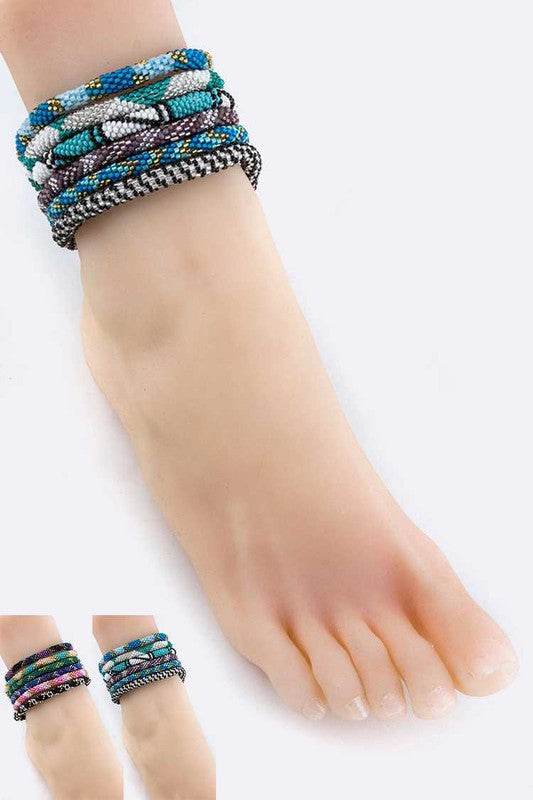 Nepal Roll On Anklet Set - Shop Style & More | Fresh Looks, Everyday Deals & Free Shipping