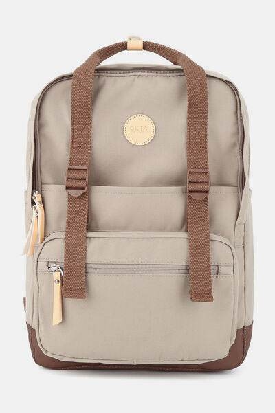 Himawari Waterproof Canvas Backpack Bag with Side Pockets - Shop Style & More | Fresh Looks, Everyday Deals & Free Shipping