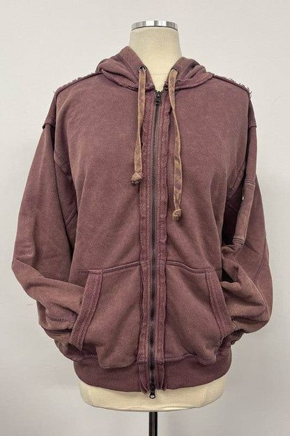 Fiori Hoodie Jacket - Shop Style & More | Fresh Looks, Everyday Deals & Free Shipping