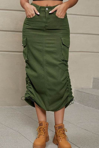 Cargo midi skirt - Shop Style & More | Fresh Looks, Everyday Deals & Free Shipping