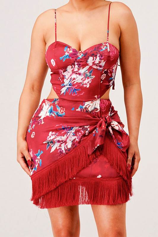 Athina Kimono floral print mini dress - Shop Style & More | Fresh Looks, Everyday Deals & Free Shipping