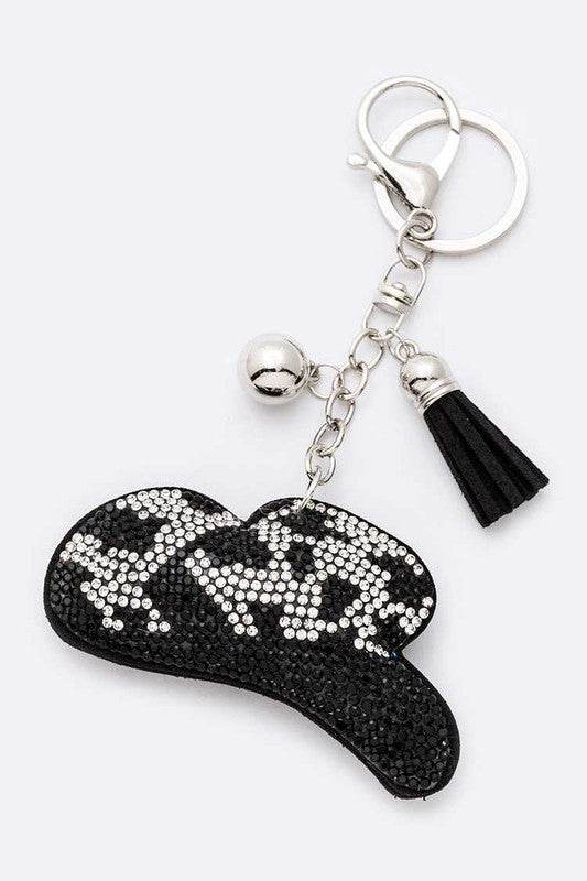 Cow Print Cowboy Hat Stone Pillow Key Chain - Shop Style & More | Fresh Looks, Everyday Deals & Free Shipping