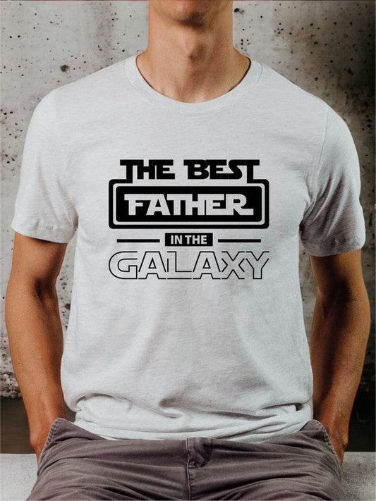 Best Father in the Galaxy Graphic Mens Tee - Shop Style & More | Fresh Looks, Everyday Deals & Free Shipping