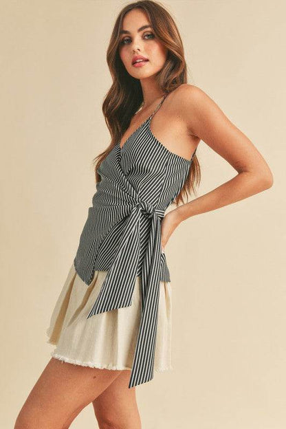 Salley Wrap Top - Shop Style & More | Fresh Looks, Everyday Deals & Free Shipping