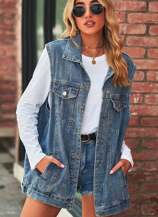 Denim Vest - Shop Style & More | Fresh Looks, Everyday Deals & Free Shipping