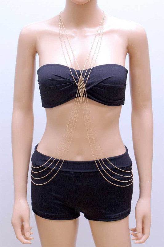 Cross Iconic Layered Body Chain - Shop Style & More | Fresh Looks, Everyday Deals & Free Shipping