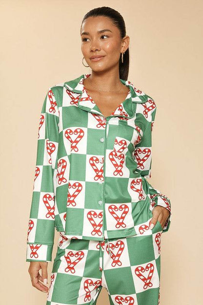 Holiday Christmas pajama set - Shop Style & More | Fresh Looks, Everyday Deals & Free Shipping