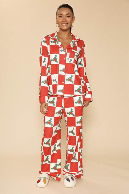 Holiday Christmas pajama set - Shop Style & More | Fresh Looks, Everyday Deals & Free Shipping