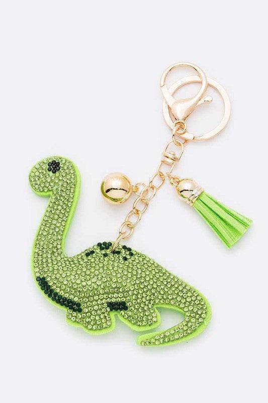 Crystal Dinosaur Iconic Pillow Key Chain - Shop Style & More | Fresh Looks, Everyday Deals & Free Shipping