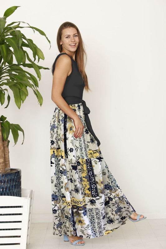 Sleeveless handkerchief woven skirt maxi dress - Shop Style & More | Fresh Looks, Everyday Deals & Free Shipping