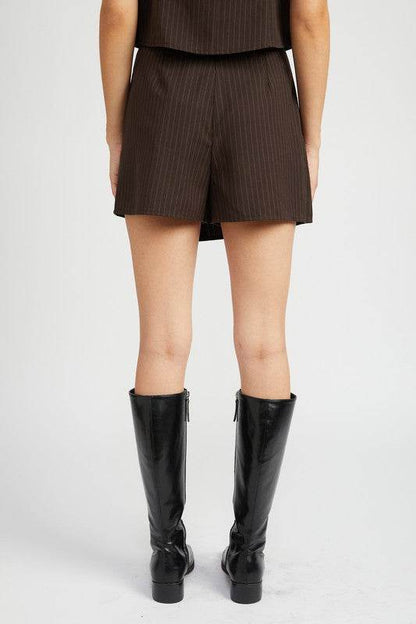 WRAP FRONT MINI SKORT - Shop Style & More | Fresh Looks, Everyday Deals & Free Shipping