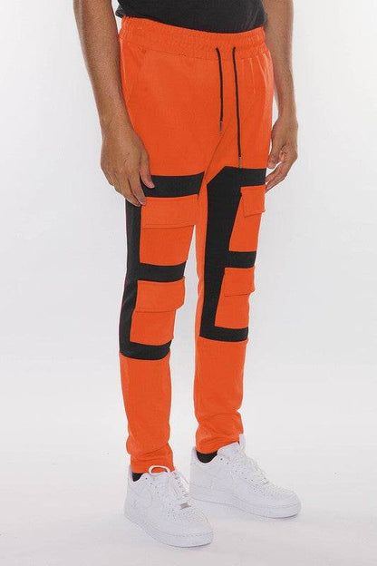 COLOR BLOCK CARGO TRACK PANT - Shop Style & More | Fresh Looks, Everyday Deals & Free Shipping