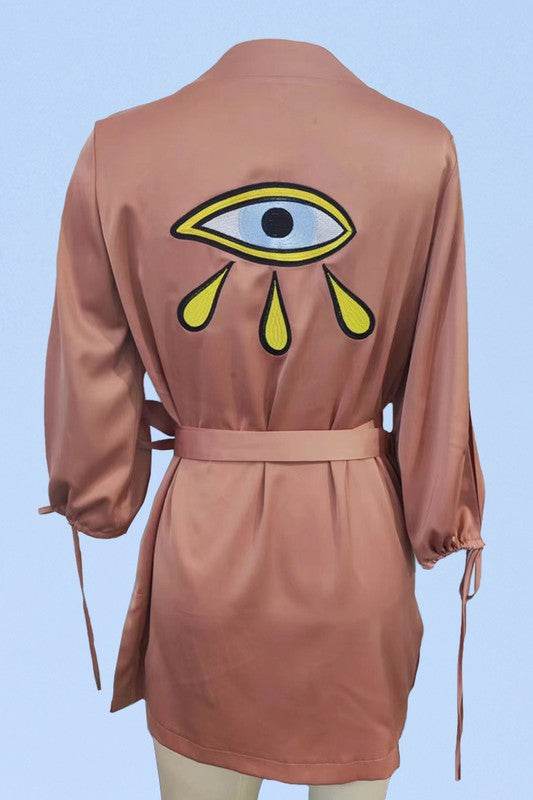 Satin Wrap Robe - Shop Style & More | Fresh Looks, Everyday Deals & Free Shipping