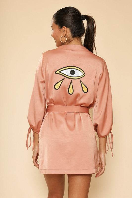 Satin Wrap Robe - Shop Style & More | Fresh Looks, Everyday Deals & Free Shipping