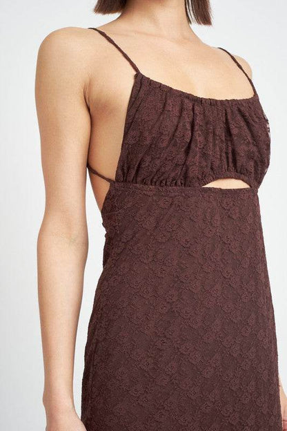 SPAGHETTI STRAP RUCHED BUST MINI DRESS - Shop Style & More | Fresh Looks, Everyday Deals & Free Shipping
