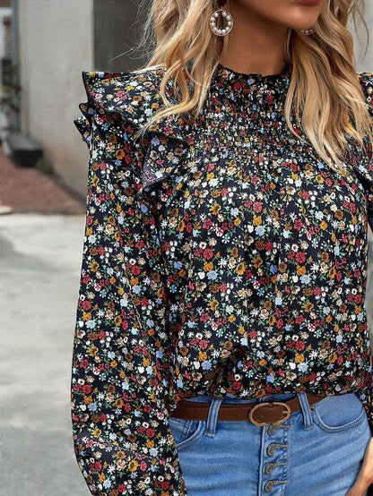 Long sleeve floral blouse - Shop Style & More | Fresh Looks, Everyday Deals & Free Shipping