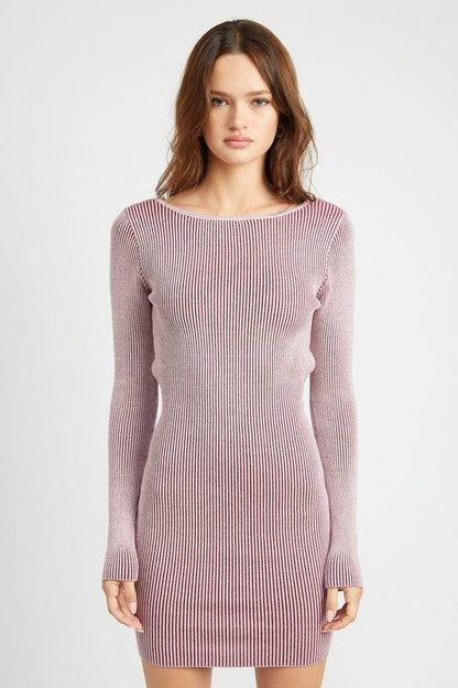 BODYCON MINI DRESS WITH OPEN BACK - Shop Style & More | Fresh Looks, Everyday Deals & Free Shipping