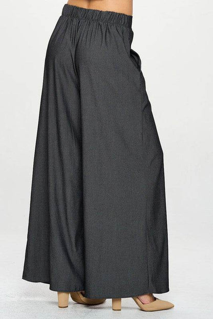 Tencel Straight Leg Pants with Side Pockets - Shop Style & More | Fresh Looks, Everyday Deals & Free Shipping