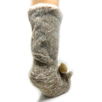 Moose Up - Kids' Plush Animal Slipper Socks - Shop Style & More | Fresh Looks, Everyday Deals & Free Shipping