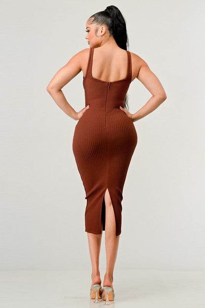 IT FEELS LIKE FALL MIDI DRESS - Shop Style & More | Fresh Looks, Everyday Deals & Free Shipping