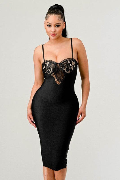 HOLIDAY COLLECTION COCKTAIL HOUR MIDI DRESS - Shop Style & More | Fresh Looks, Everyday Deals & Free Shipping