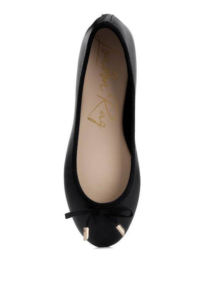 Suzzy Bow Embellished Flat Ballerinas - Shop Style & More | Fresh Looks, Everyday Deals & Free Shipping