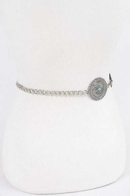Western Concho Chain Belt - Shop Style & More | Fresh Looks, Everyday Deals & Free Shipping