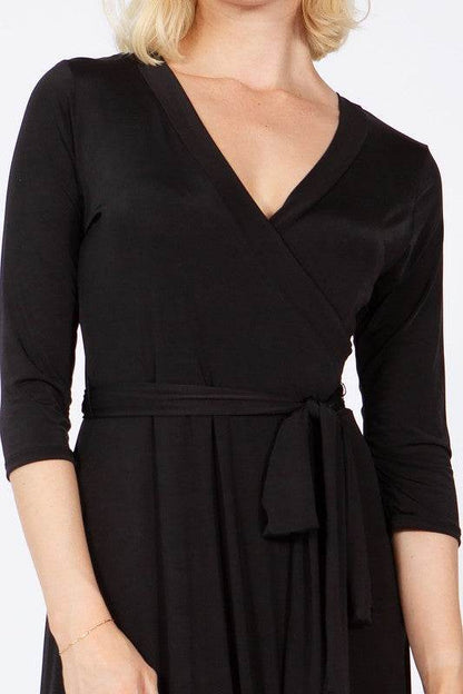 GRETA wrap dress - Shop Style & More | Fresh Looks, Everyday Deals & Free Shipping
