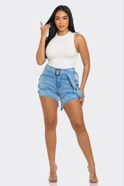 Athina casual summer strap shorts - Shop Style & More | Fresh Looks, Everyday Deals & Free Shipping