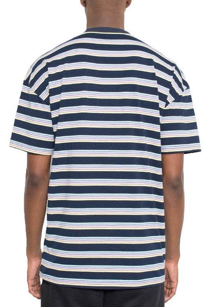 Striped Round Neck Tshirt - Shop Style & More | Fresh Looks, Everyday Deals & Free Shipping