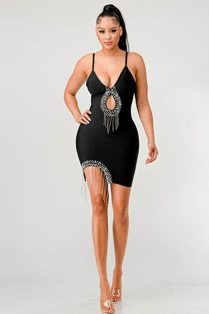 SHOW STOPPING BANDAGE MINI DRESS - Shop Style & More | Fresh Looks, Everyday Deals & Free Shipping