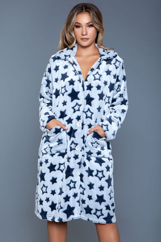 2068 Starry Robe Women's Sleepwear