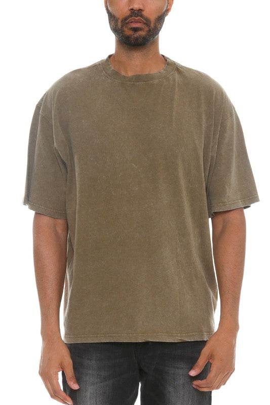 River Garment Wash Drop Shoulder Tee - Shop Style & More | Fresh Looks, Everyday Deals & Free Shipping