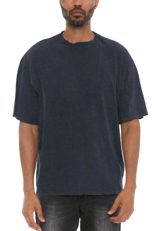 River Garment Wash Drop Shoulder Tee - Shop Style & More | Fresh Looks, Everyday Deals & Free Shipping