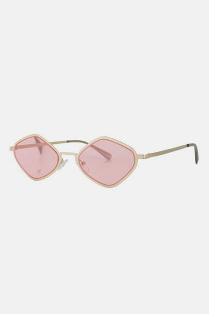 Nicole Lee USA Metal Frame Geometric Sunglasses - Shop Style & More | Fresh Looks, Everyday Deals & Free Shipping