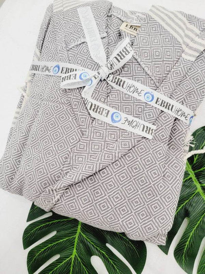 Unisex Robe, Beach or spa Robe with pockets - Gray - Shop Style & More | Fresh Looks, Everyday Deals & Free Shipping