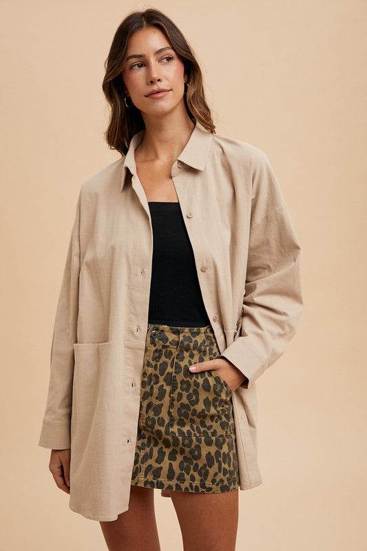 Annie Wear Leopard Denim Mini Skirt - Shop Style & More | Fresh Looks, Everyday Deals & Free Shipping
