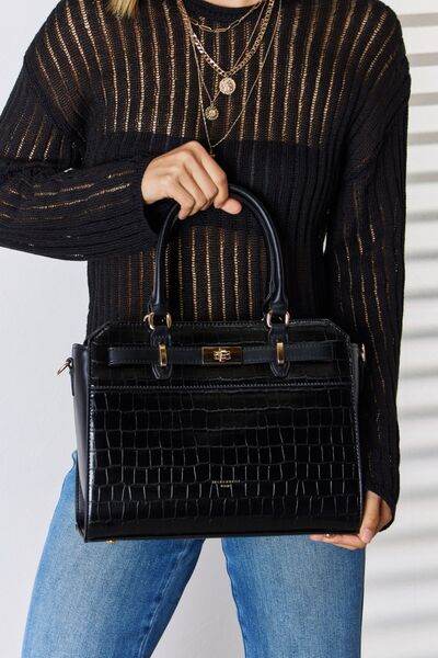 David Jones Texture PU Leather Handbag - Shop Style & More | Fresh Looks, Everyday Deals & Free Shipping