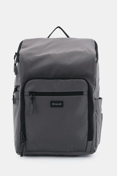 Himawari Nylon Waterproof Backpack Bag Dark Gray One Size Bags