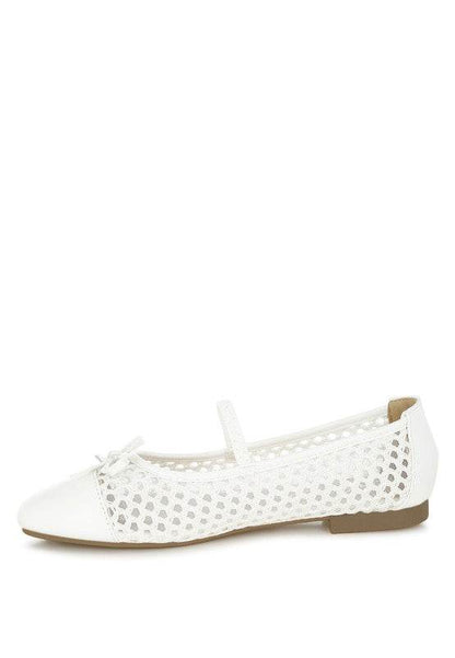 Omela Woven Bow Detail Ballerinas - Shop Style & More | Fresh Looks, Everyday Deals & Free Shipping