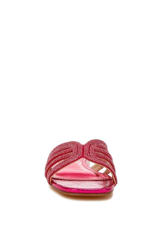 Dindy Rhinestone Cut Out Flats - Shop Style & More | Fresh Looks, Everyday Deals & Free Shipping