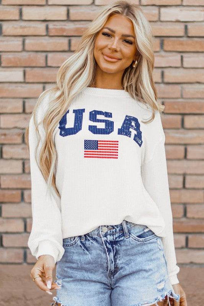 Cadence USA Flag Top - Shop Style & More | Fresh Looks, Everyday Deals & Free Shipping