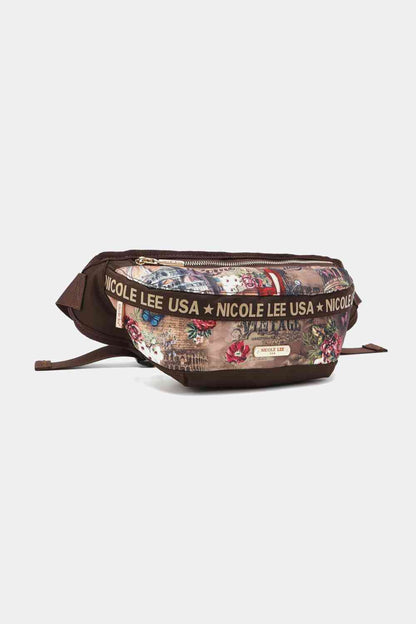 Nicole Lee USA Logo Fanny Pack Bags