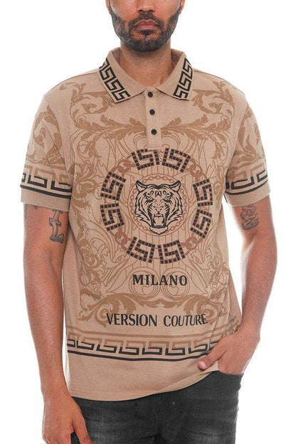 Version Couture Polo Button Down Shirt - Shop Style & More | Fresh Looks, Everyday Deals & Free Shipping