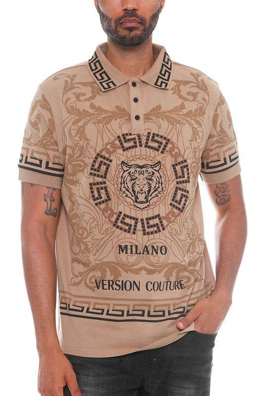 Version Couture Polo Button Down Shirt - Shop Style & More | Fresh Looks, Everyday Deals & Free Shipping