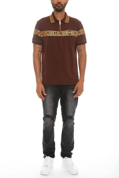 Version Couture Polo Button Down Shirt - Shop Style & More | Fresh Looks, Everyday Deals & Free Shipping