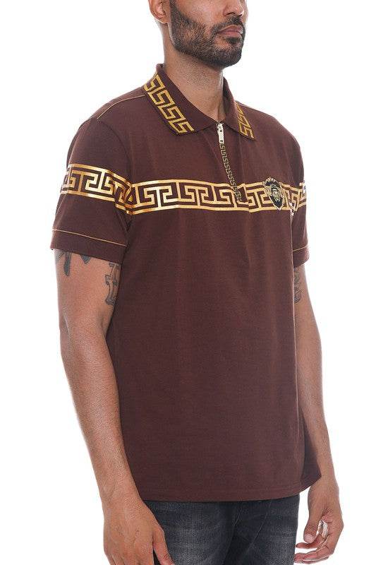 Version Couture Polo Button Down Shirt - Shop Style & More | Fresh Looks, Everyday Deals & Free Shipping