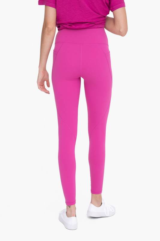 Tapered Band Essential Solid Highwaist Leggings - Shop Style & More | Fresh Looks, Everyday Deals & Free Shipping